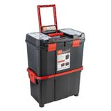 Caixa Plástica Para Ferramentas 18&#39;&#39; Com Rodas Worker