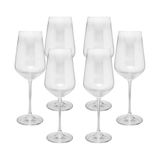 Kit 6 Taças Para Vinho De Cristal Ecológico Confraria 540ml