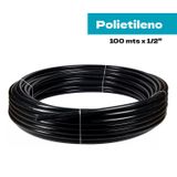 Mangueira De Polietileno Konman Pvc 100m 1/2 Polegada Para Irrigação