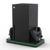 Suporte De Carregamento Codogoy Vertical Com Ventilador De Resfriamento Para Xbox Series X/s