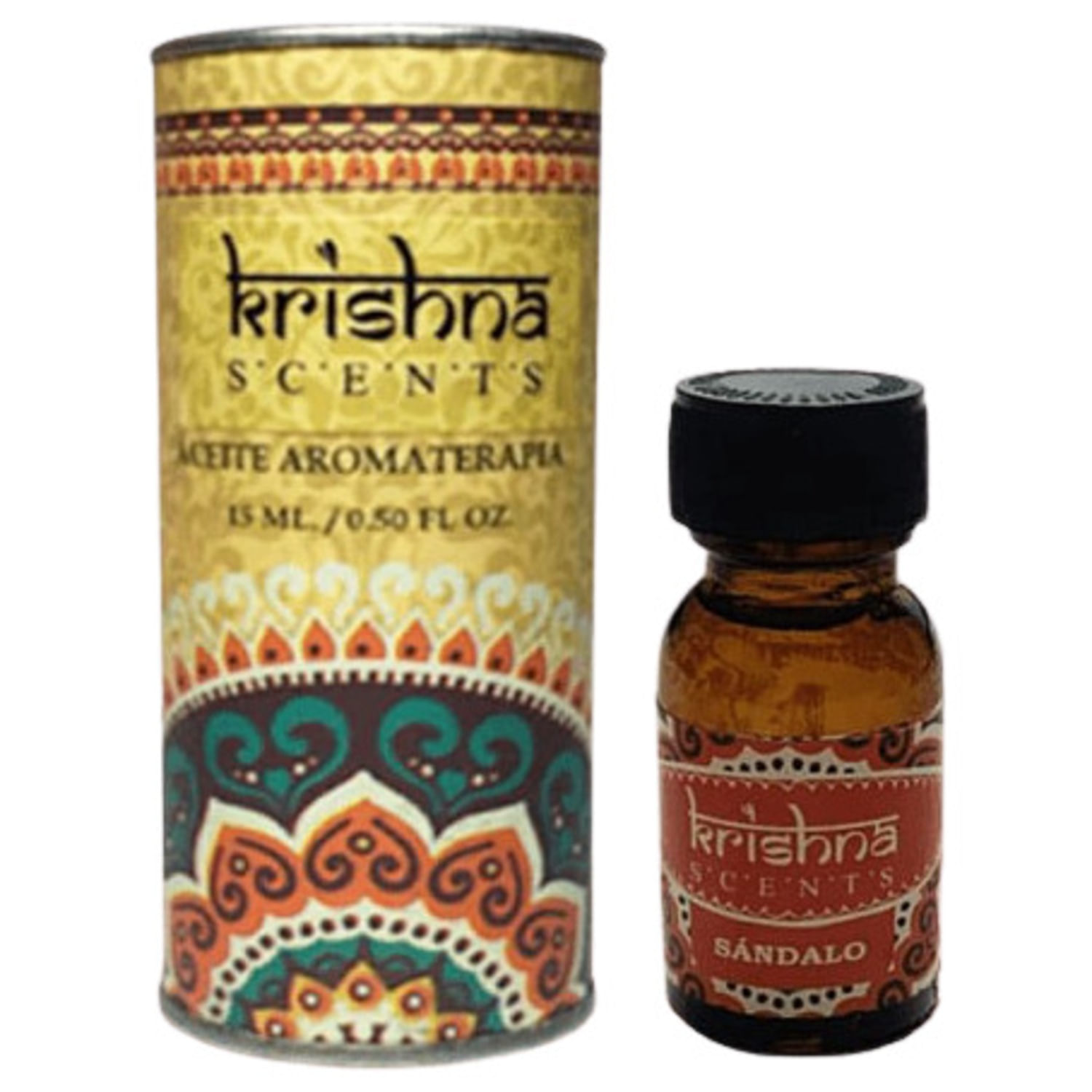 Óleo Essencial De Sândalo Krishna 15ml Aromaterapia