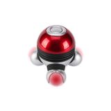 Massageador Corporal Vibratório Relaxus Red Luminous Led Light