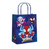 Sacola Papel Spidey And Friends G 32x26,5x13 - 10 Un