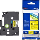 Fita Brother Preto-amarelo Para Rotuladores - Tze641