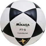 Bola De Futevôlei Mikasa Ft-5 Branca E Preta - Oficial