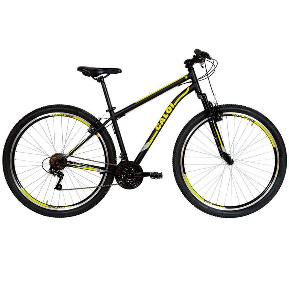 Bicicleta Aro 29 Caloi Velox Com 21 Marchas, Quadro 17` E Freio V-break