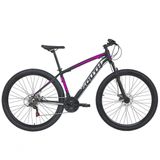 Bicicleta South Legend Aro 29 Alumínio Freios A Disco Câmbio Shimano 24 Marchas - Preto+rosa - 15 Preto+rosa