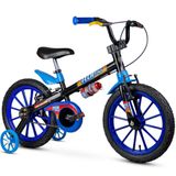 Bicicleta Com Rodinha Infantil Masculina Tech Boys Aro 16