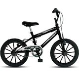 Bicicleta Aro 16 Infantil South Ferinha para Meninos - Preto