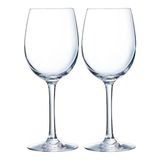 Kit Com 2 Taças Vinho Cristal 470ml Chef Sommelier Arcoroc