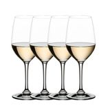 Conjunto 4 Taças Para Vinho Branco Cristal Importado 370ml