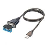 Adaptador Usb 2.0 Para Serial Rs232 Db9 + 485 Rs422