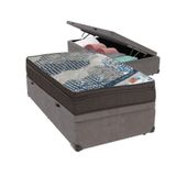 Cama Box Baú Ortobom Isosuperpocket Solteiro D26 Ortobom