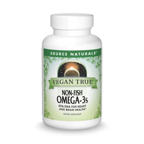 Vegan True Non-fish Omega-3s 300 Mg 30 Softgels Por Fonte