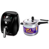 Fritadeira Elétrica Sem Óleo Air Fryer Mondial Family 45l Panelux