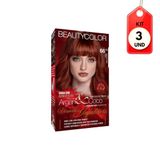 Kit C-03 Beautycolor Tinta Kit 66.74 Ruivo Doce De Leite