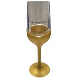 Taça Champagne Espumante Chandon Colors 250ml Desmontavel Cor:dourado