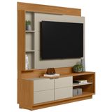 Home Tv 70 Polegadas Com Gaveta Moscou Nature Off-white