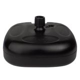 Base Para Ombrelone E Guarda Sol Ajustável 36mm Preta
