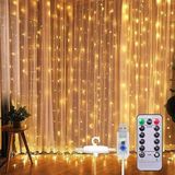 Cortina De Led Para Festa 8 Efeitos C/ 500 Leds Quente