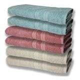 6 Toalhas Grande Super Felpudas E Grossa 80x150 Bg+re+vd