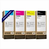 Kit Tinta Sublimatica Epson T49m 4 Cores | F170 F571 F570 | Original 140ml