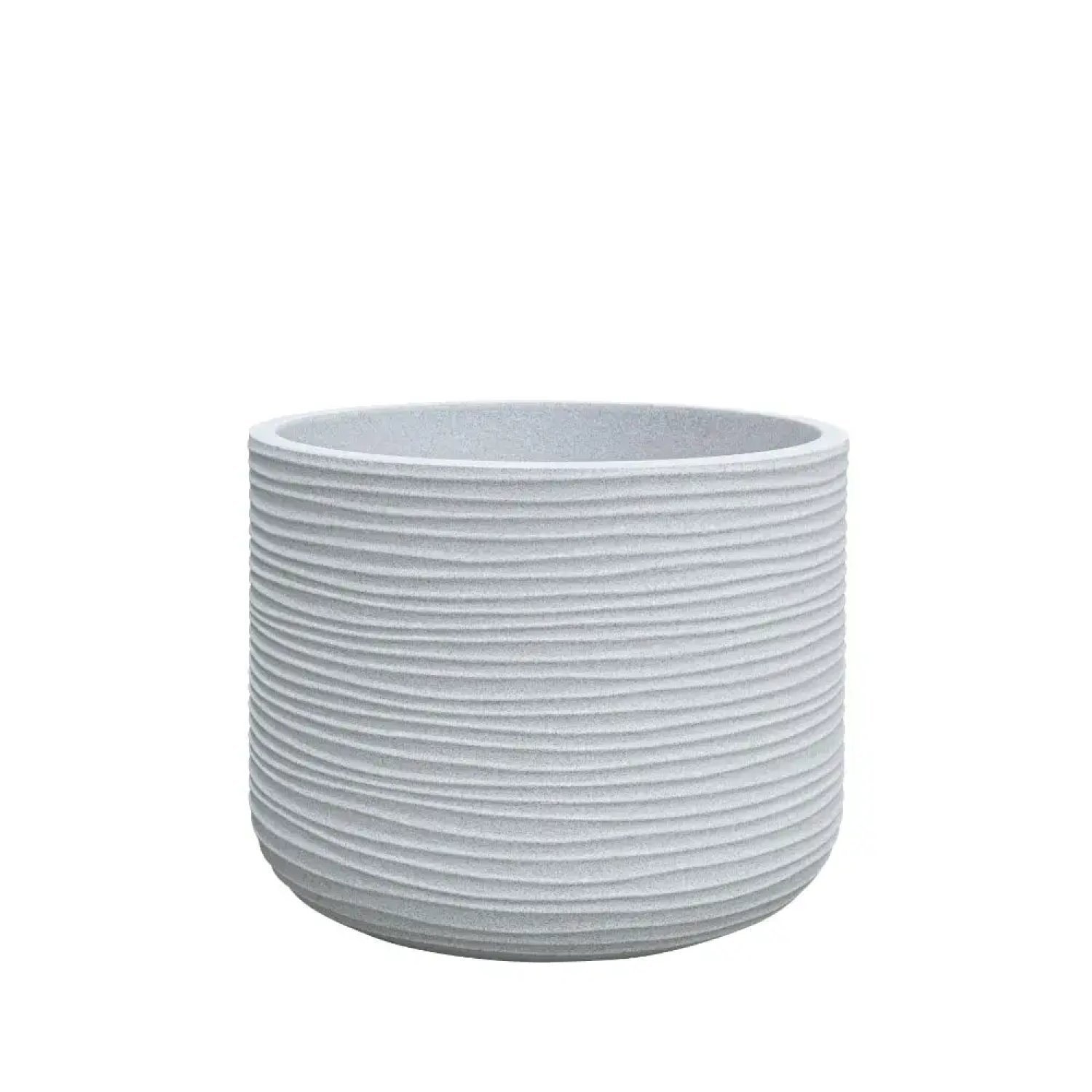 Vaso Decorativo Para Jardim Lagoon 33 Off White