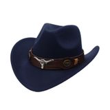 Chapéu De Cowboy Casual Adereços De Aba Larga Leve Para Mulheres Homens