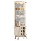 Cristaleira Marina Calacata Off White - Madetec