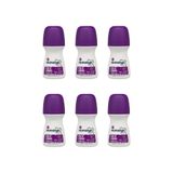 Desodorante Roll-on Monange 50ml Flor Lavanda-kit C/6un