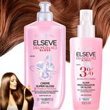 Elseve Glycolic Gloss Serum Elixir Creme Pentear Prolongador