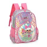 Mochila Escolar Infantil Básica Lol Surprise Pink