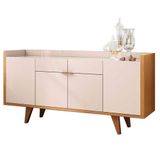 Buffet Melodia Off White Cinamomo - Hb Móveis