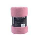 Cobertor Fleece Casal Rosa - Regency