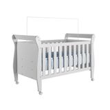 Berço Mini Cama Com Colchão Slim Tigus Baby Branco