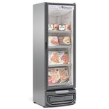 Freezer Expositor Vertical 1 Porta De Vidro Gcvc45 Gelopar Expositor 445 Litros Inox 220v