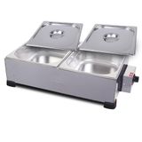 Derretedeira Industrial 2 Cubas 5kg Dr2 Marchesoni Banho-maria Multiuso Inox 110v