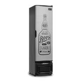 Cervejeira Gcb23egw Gelopar Refrigerador Slim 228 Litros Porta Tipo Inox Adesivada 220v