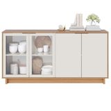 Aparador para Sala Buffet Vitória Freijó Off White - Colibri