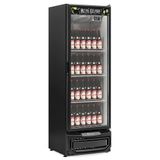 Cervejeira Vertical Com Porta De Vidro Gcb50v Gelopar Expositor 445 Litros Preto 110v