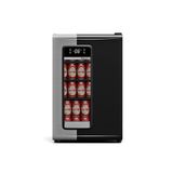 Cervejeira Grb100 Gelopar Refrigerador Porta Com Visor Preta 110v