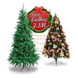 Árvore Natal Áustria Pinheiro Verde 210cm 1200 Galhos Oferta