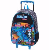 Mochila Mochilete Infantil Hero Escolar Rodinhas Tam Grande