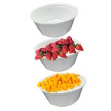 Kit 300 Cumbuca Pote Isopor Térmico 300ml Para Festas