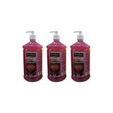 Sabonete Liquido Ouribel 1000ml Frutas Vermelhas - Kit C/3un