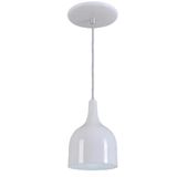 Pendente Gota Lustre Luminária Para Balcão Em Alumínio Branco