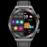 Relógio Inteligente De Fitness 1.39 " Ips 360x360 Display Chamada Bluetooth Preto