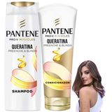 Kit Pantene Shampoo Condicionador Pro-v Queratina Miracles