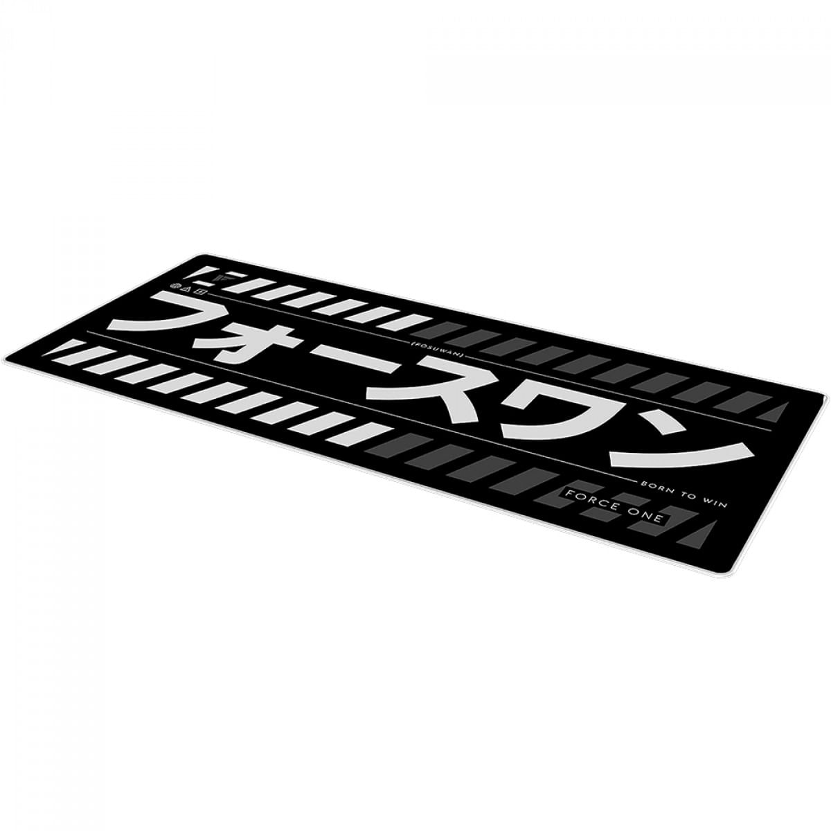 Mouse Pad Gamer Force One Skyhawk Katana Xxl Black 90x40x3mm