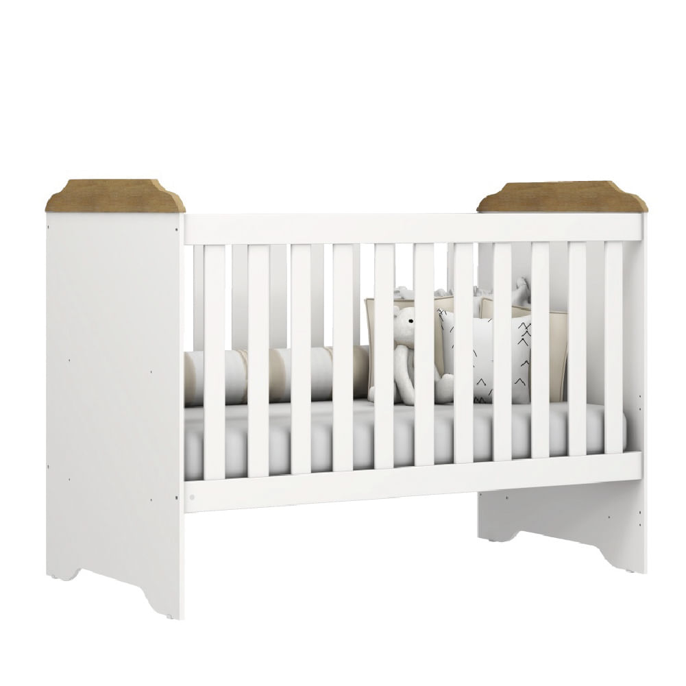 Berço Americano Carolina Baby Mini Cama 3 Em 1 Para Quarto Bebê Helena